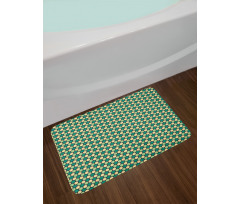 Linear Geometric Geometry Bath Mat