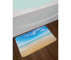 Tropic Sea Sky Scenery Bath Mat