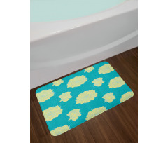 Overview of Detailed Flowers Bath Mat