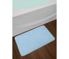 Minimal Style Tiny Swallows Bath Mat