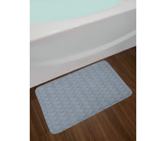 Mosaic Ocean Waves Bath Mat