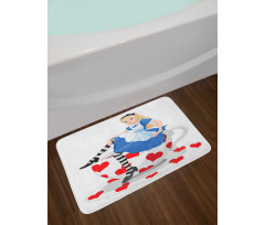 Alice with Cup Bath Mat