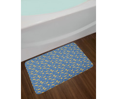 Sea Animal Crabs Pattern Bath Mat