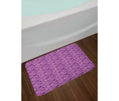 Monochrome Intricate Art Bath Mat