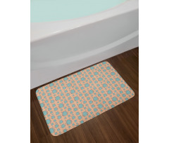 Graphical Insects Layout Bath Mat