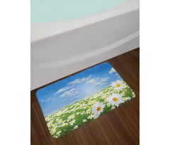 Daisy Spring Meadow Bath Mat