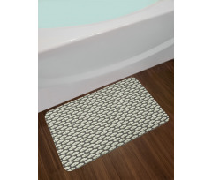 Graphic Spring Blossoms Art Bath Mat