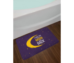 Stars Celestial Elements Art Bath Mat