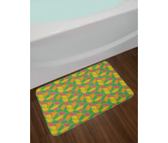 Colorful Composition Art Bath Mat