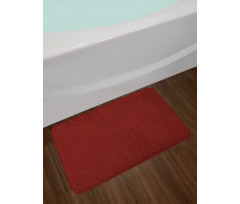 Intertwined Ovals Bath Mat