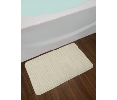 Striped Squares Bath Mat