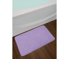 Stars Motif Art Bath Mat