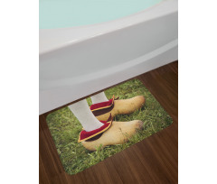 Photo of Dutch Clogs Worn Bath Mat