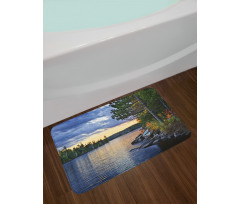 Real Life Forest Photo Bath Mat