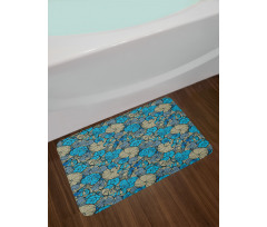 Underwater Maritime Theme Bath Mat