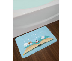 Iglo Eskimo Polar Bear Bath Mat