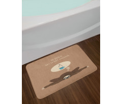 Spirit Animal Coffee Bath Mat