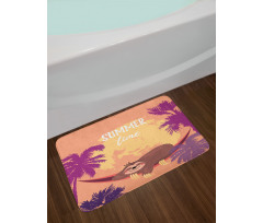 Summer Time Chilling Bath Mat