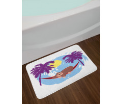 Hammock and Chill Art Bath Mat