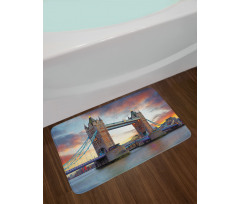 Historical Tower Bridge Bath Mat