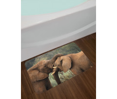 Safari Animals Savanna Bath Mat