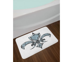 Grunge Renaissance Bath Mat