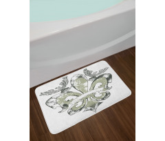 Eagle Emblem Victorian Bath Mat