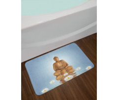 Meditation Zen Flower Bath Mat