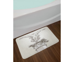 Angel Greek Myth Muse Bath Mat