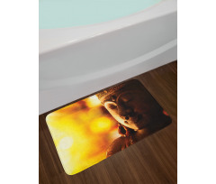 Far Eastern Ancient Culture Bath Mat