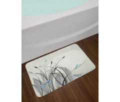 Boho Nature Spring Bath Mat