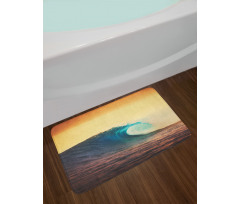 Sunset in Warm Colors Bath Mat