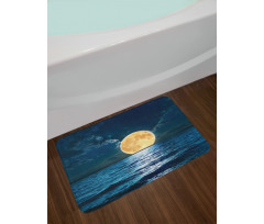 Magic Super Moon Design Bath Mat