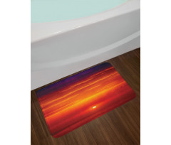 Morning Sunrise Ocean Bath Mat