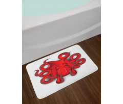 Octopus Animal Marine Bath Mat