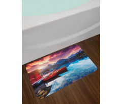 South Asia Romantic Bath Mat