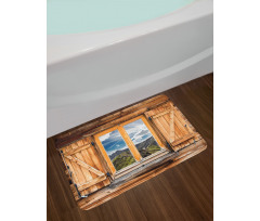 Mountains and Valleys Bath Mat
