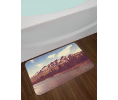 Canada River and Trees Bath Mat