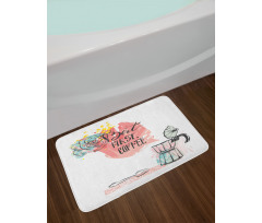 Grunge Art Maker Bath Mat