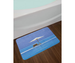 Ocean Seascape Beach Bath Mat