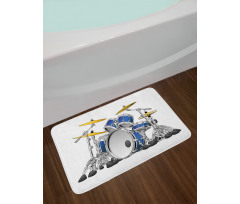 Professional Music Elements Bath Mat