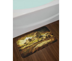 Old Scottish Castle Bath Mat