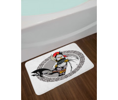 Knight Heroic Armour Bath Mat