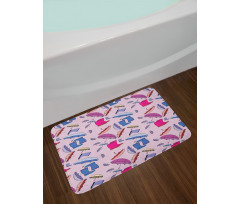 Autumn Boots Accessories Bath Mat