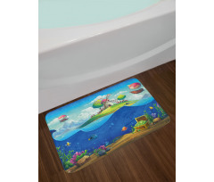 Undersea Treasure Bath Mat