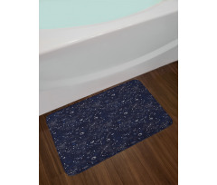 Stars Constellation Art Bath Mat