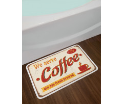 Vintage Rusty Faded Tin Bath Mat