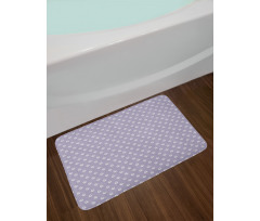 Abstract Minimal Bird Motif Bath Mat