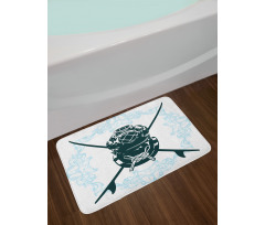 Odd Myst Surf Sign Bath Mat