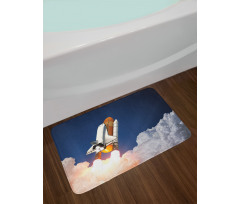 Rocket Lift Blast Bath Mat